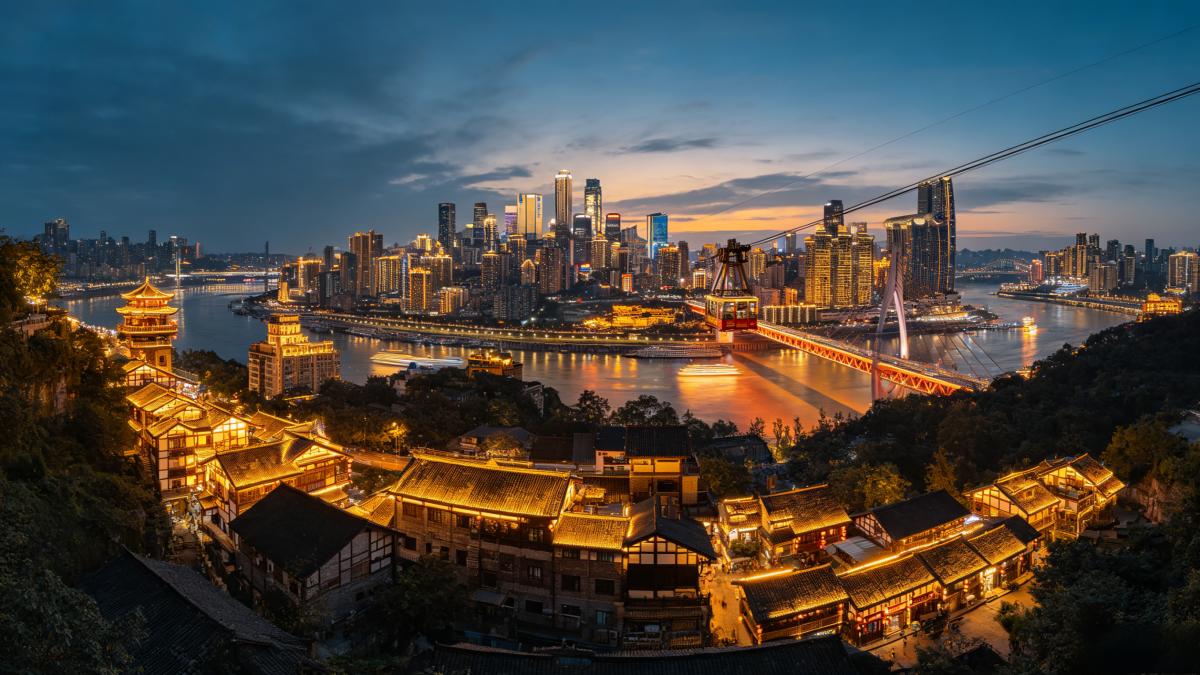 武隆天生三桥景区实拍
